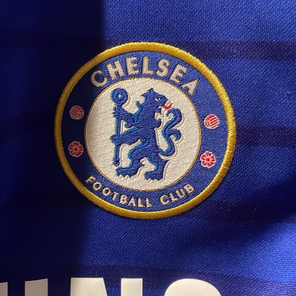 AUTHENTIC BOYS CHELSEA ADIDAS HOME JERSEY BRAND NEW NEVER WORN - Picture 3 of 6